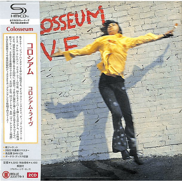 Colosseum – Colosseum Live - Shm Cd - 2 Cds - Mini Lp - Hecho En Japón 1