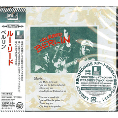 Lou Reed – Berlin - Blu Spec Cd - Cd - Hecho En Japón