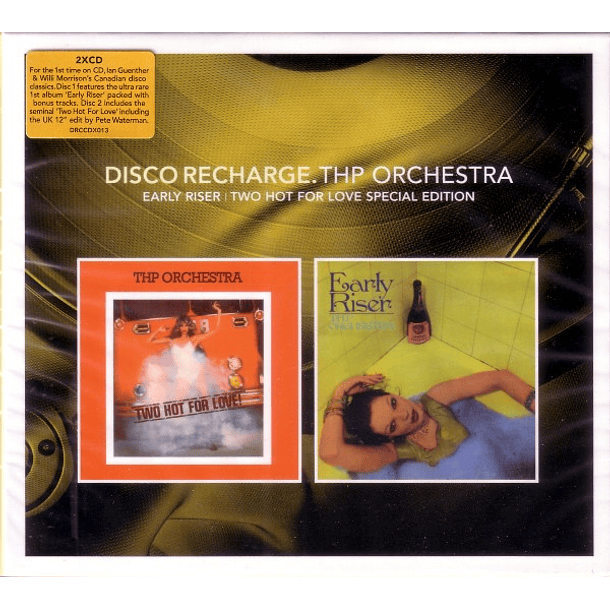 THP Orchestra – Early Riser / Two Hot For Love - 2 Cds - Special Edition - Hecho En Europa 1