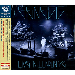 Genesis – Live In London '76 - Cd - Bootleg (Silver) - Hecho En Taiwán