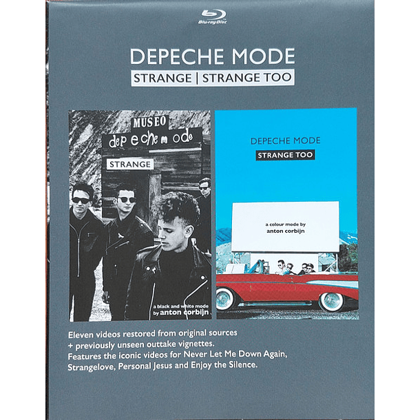 Depeche Mode – Strange | Strange Too - Blu Ray - Hecho En Alemania - Nuevo Y Sellado 