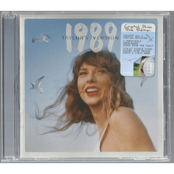 Taylor Swift ‎– 1989 (Taylor's Version) - CD - Special Edition -  Crystal Skies Blue Edition 1