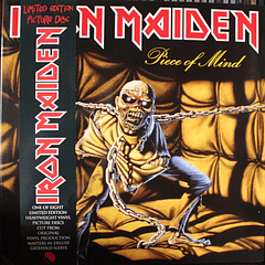 Iron Maiden ‎– Piece Of Mind - Lp - Picture Disc - Gatefold - Hecho En Europa (Edición 2012) 