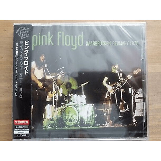 Pink Floyd – Saarbrucken, Germany 1970 - Cd - Bootleg (Silver) - Hecho En Taiwán 