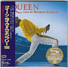 Queen – Live At Wembley Stadium - Shm CD - 2 Cds - Mini Lp - Hecho En Japón - Nuevo Y Sellado 1