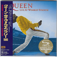 Queen – Live At Wembley Stadium - Shm CD - 2 Cds - Mini Lp - Hecho En Japón