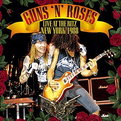 Guns N` Roses - Live At The Ritz New York 1988 - Cd - Bootleg (Silver) - Hecho En Taiwán