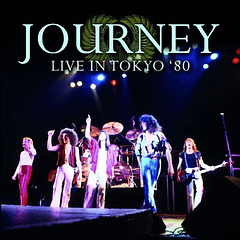 Journey – Live In Tokyo ‘80 - 2 Cds - Bootleg (Silver) - Hecho En Taiwán