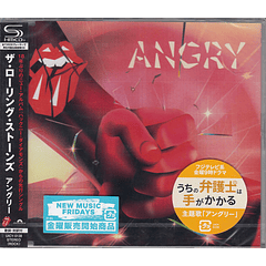Rolling Stones – Angry - Shm - Cd Single - Hecho En Japón