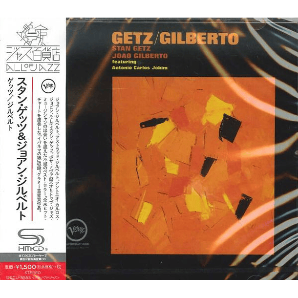Stan Getz, João Gilberto – Getz / Gilberto - Shm - Cd - Hecho En Japón 1