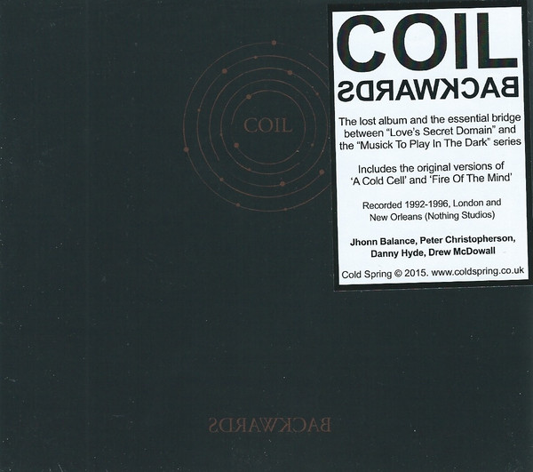 Coil – Backwards (CD)
