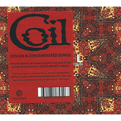 Coil – Stolen & Contaminated Songs - Cd - Digipack - Remasterizado - Hecho En Europa