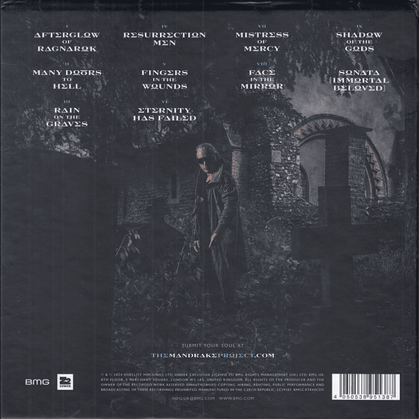 Bruce Dickinson – The Mandrake Project - Cd - Deluxe Edition - Edición Limitada 2
