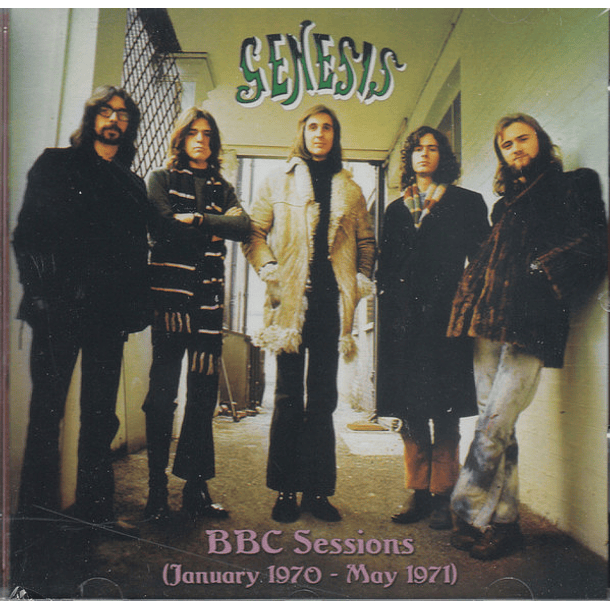Genesis – BBC Sessions (January 1970 - May 1971) - Cd - Bonus Tracks - Bootleg (Silver) - Hecho En Europa 