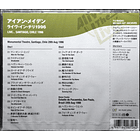 Iron Maiden – Live... Santiago, Chile 1996 - 2 Cds - Bootleg (Silver) - Hecho En Taiwán 2