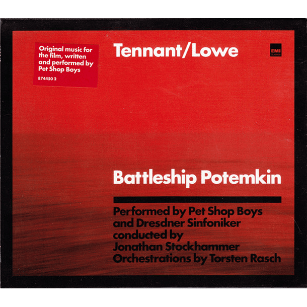 Tennant/Lowe – Battleship Potemkin - Cd - Hecho En Europa - Usado En Excelente Condición 