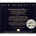 Led Zeppelin – Travelling Riverside Blues - Promo Cd Single - Usado En Excelente Estado 2