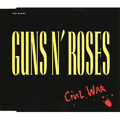 Guns N' Roses – Civil War - Cd Single - Hecho En Alemania - Usado En Excelente Estado