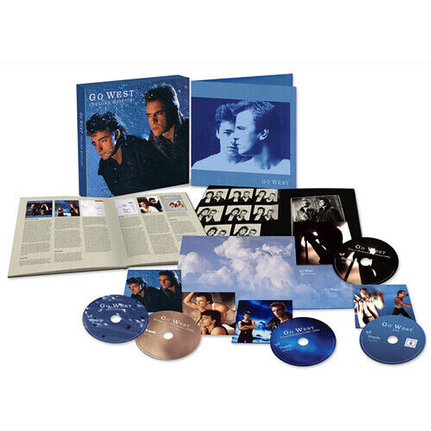 Go West – Go West - Box Set - 4 Cds + Dvd - Remasterizado - Nuevo Y Sellado 