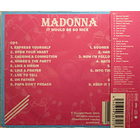 Madonna – It Would Be So Nice (Live at The Reunion Arena Dallas) - 2 Cds (Bootleg Silver) - Hecho En Taiwán - Nuevo y Sellado 2