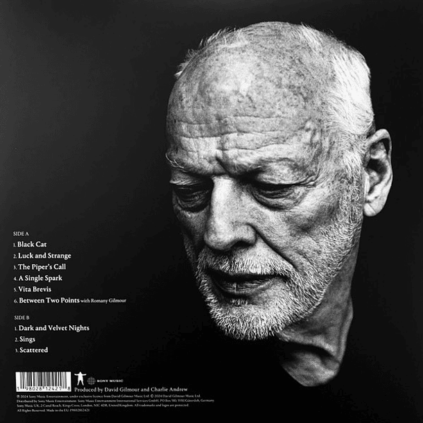 David Gilmour – Luck And Strange - Lp - Color Sea Blue Translucent - Nuevo Y Sellado 2