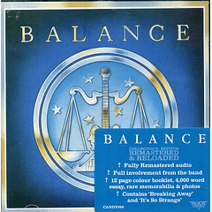 Balance - Balance - Cd - Remasterizado - Hecho En Europa - Nuevo Y Sellado