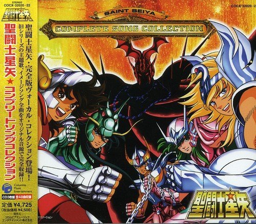 Varios ‎– Saint Seiya Complete Song Collection - 3 Cds - Hec