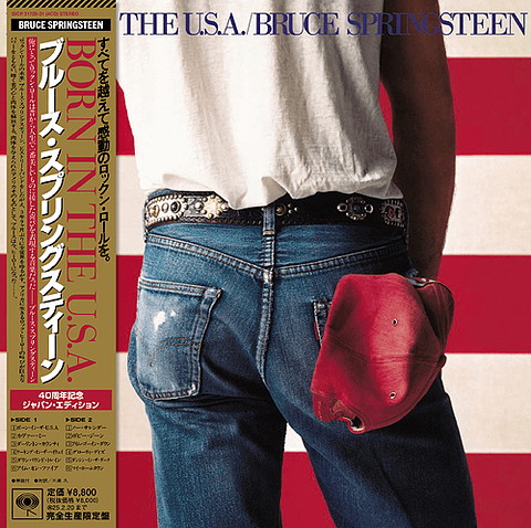 Bruce Springsteen – Born In The U.S.A. 40th Anniversary Edition - 4 Cds - Blu Spec Cd - Remasterizado - Carátula Tamaño 7" - Hecho En Japón