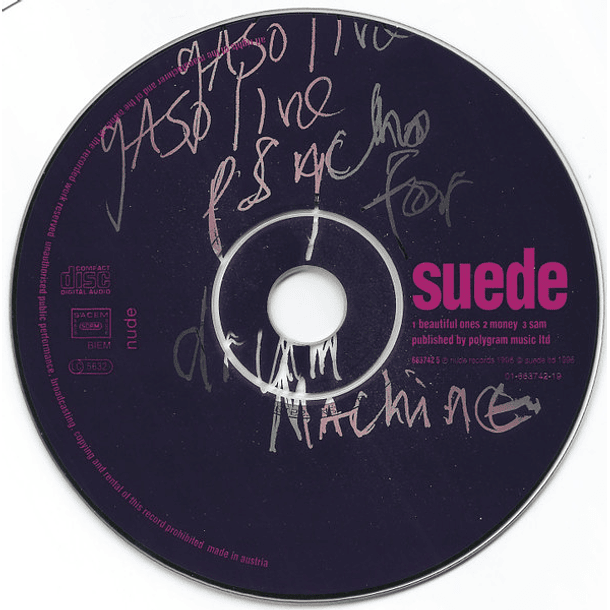 Suede – Beautiful Ones - Cd Single Parte 2 - Nuevo Y Sellado 2