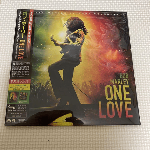 Bob Marley – One Love (Original Motion Picture Soundtrack) - Carátula 7" - Cd - Shm Cd - Hecho En Japón - Nuevo Y Sellado