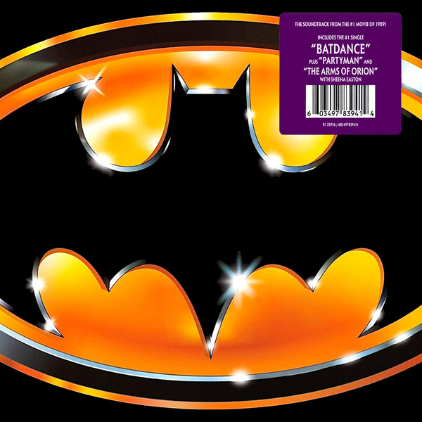 【UK1989初版】Prince:Batman Soundtrack LP Prince – Batman™ (Motion Picture Soundtrack) - Lp - Hecho En