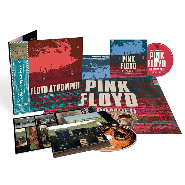 Pink Floyd - Pink Floyd At Pompeii - Mcmlxxii - 2CD + Blu-ray - Empaque 7