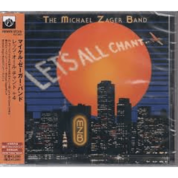 The Michael Zager Band – Let's All Chant - Cd - Hecho En Japón - Nuevo Y Sellado 
