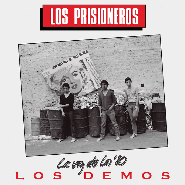 Los Prisioneros - La Voz De Los 80's - Los Demos - Lp - Transparente - Nuevo Y Sellado 