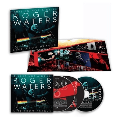 Roger Waters - This Is Not A Drill - Live From Prague - 2 CD + Blu Ray - Empaque 7" - Hecho En Japón - Nuevo Y Sellado -