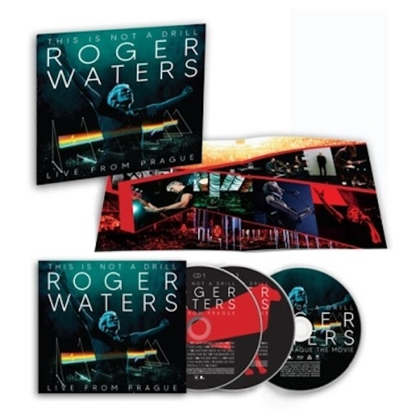 Roger Waters - This Is Not A Drill - Live From Prague - 2 CD + Blu Ray - Empaque 7