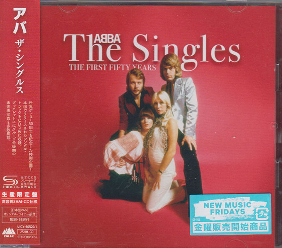 ABBA – The Singles (The First Fifty Years) - 2 CDs - SHM CD - Hecho En Japón - Nuevo Y Sellado 1