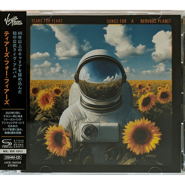 Tears For Fears – Songs For A Nervous Planet - 2 CDS - Bonus Tracks - Hecho En Japón - Nuevo Y Sellado 