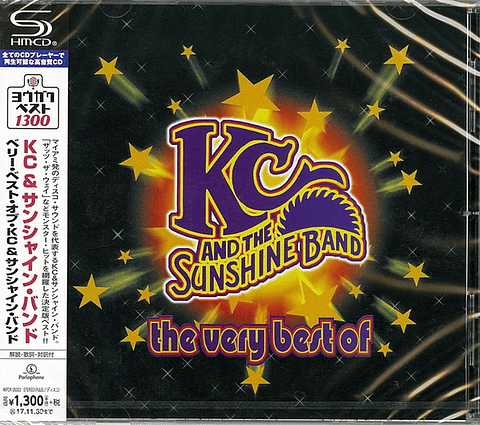 KC And The Sunshine Band* – The Very Best Of - Shm-Cd - Hecho En Japón - Nuevo Y Sellado