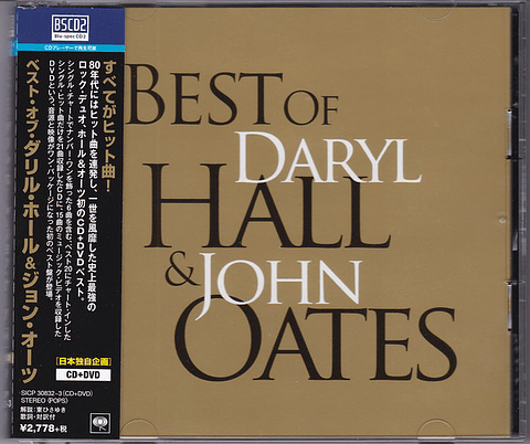 Daryl Hall & John Oates – Best Of Daryl Hall & John Oates - CD + DVD - Hecho En Japón - Nuevo Y Sellado
