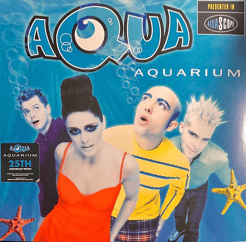 Aqua – Aquarium - LP Vinilo - 25th Anniversary - Hecho En Alemania - Nuevo Y Sellado