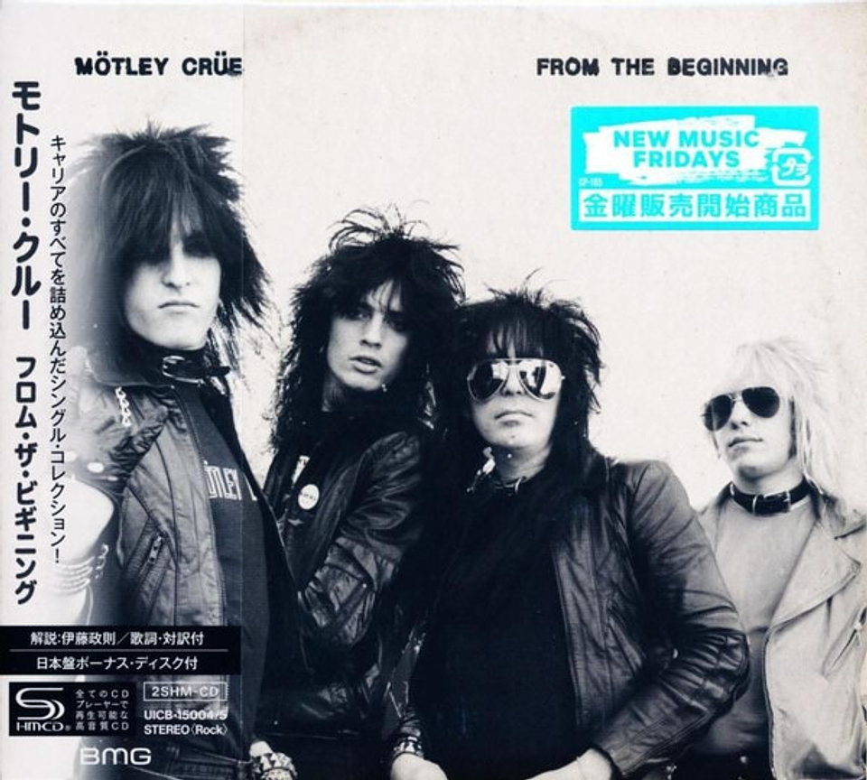 Mötley Crüe – From The Beginning - Shm-Cd  2 CDs - Digipack - Hecho En Japón - Nuevo y Sellado 1