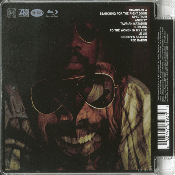 Billy Cobham – Spectrum - Blu Ray Audio - Quadrophonic Mix - Multichannel - 5.1 - Carátula Hecha En U.S.A. Disco Hecho En Alemania - Nuevo Y Sellado 2