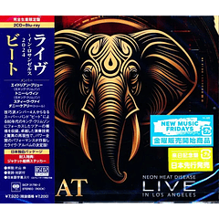 Beat – Neon Heat Disease Live In Los Angeles - 2 CDs (Blu Spec) + Blu Ray - Hecho En Japón - Nuevo Y Sellado