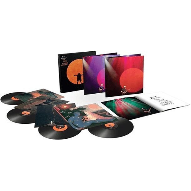 David Gilmour – The Luck And Strange Concerts - 4 LPs Vinilo - Box Set - Hecho En Europa - Nuevo Y Sellado 