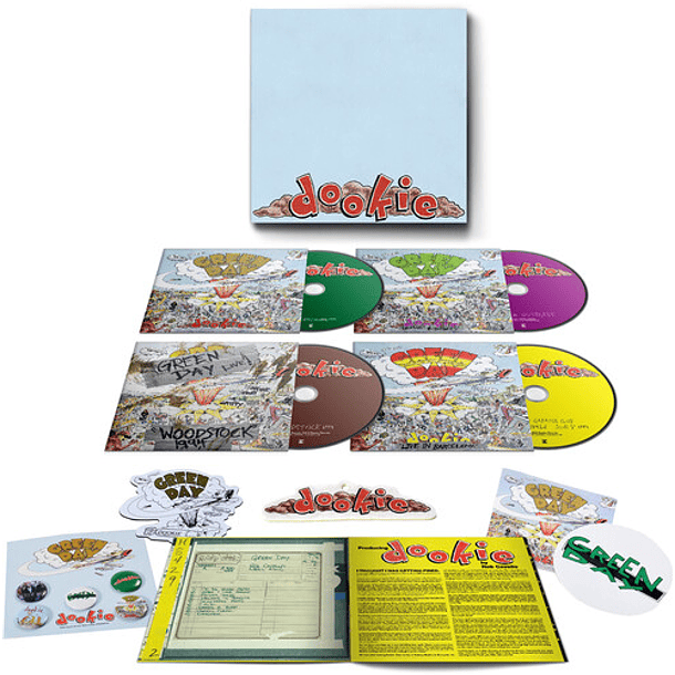 Green Day – Dookie - Box Set 4 CDs - Hecho En Alemania - Nuevo Y Sellado 2