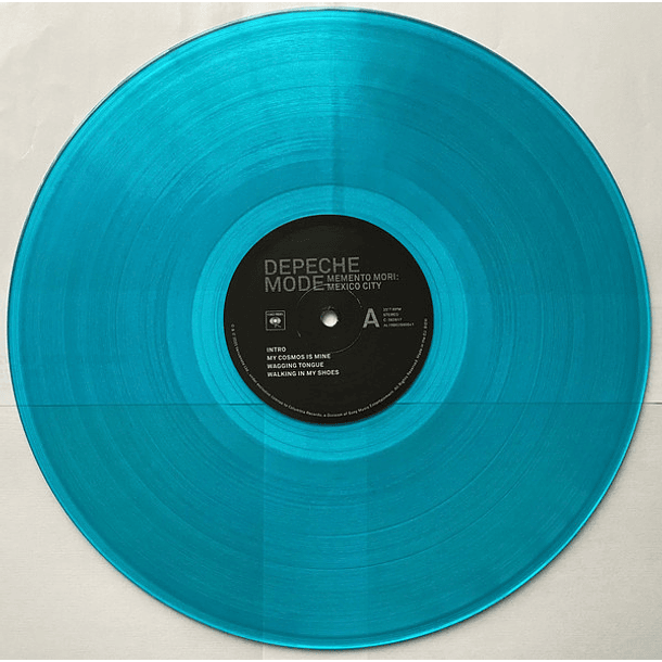 Depeche Mode – Memento Mori: Mexico City - Set 4 LPs Vinilo - Color Aqua Blue - Hecho En Europa - Nuevo Y Sellado 2
