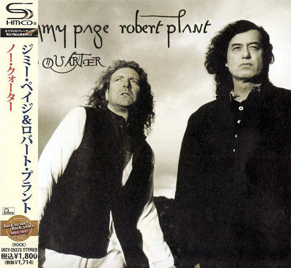 Jimmy Page & Robert Plant – No Quarter - SHM-CD - CD