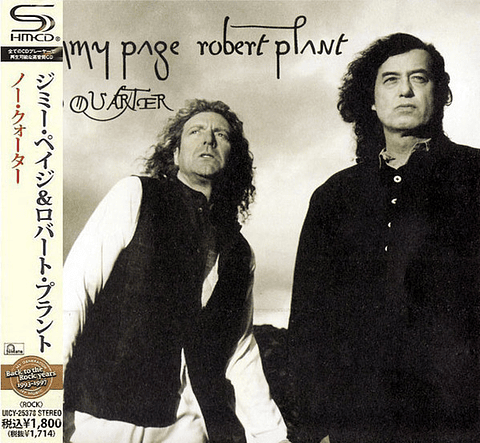 Jimmy Page & Robert Plant – No Quarter - SHM-CD - CD - Hecho En Japón - Nuevo Y Sellado