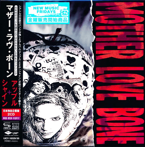 Mother Love Bone – Apple + Shine - SHM CD - 2 CDs - Mini LP - Nuevo Y Sellado